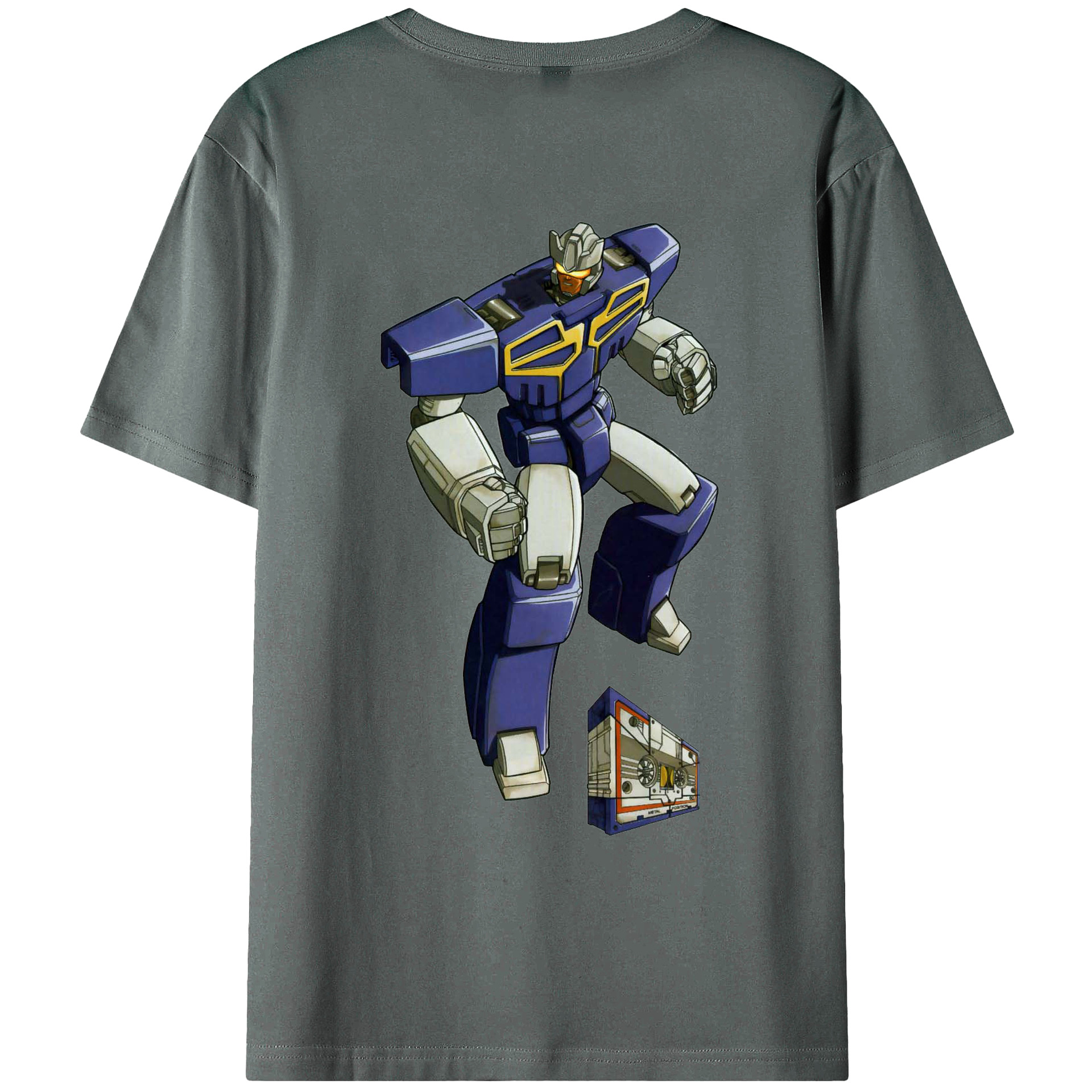 （画像用）  綿100％ メンズ半袖Tシャツ（バックプリント） 通気性